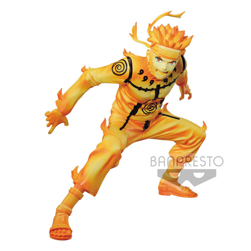 Figura Uzumaki Naruto Vibration Stars Naruto Shippuden 15cm BANPRESTO