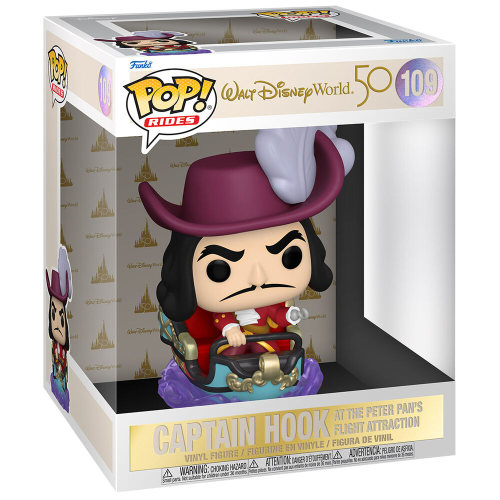 Figura POP Disney World 50th Anniversary Capitan Garfio FUNKO