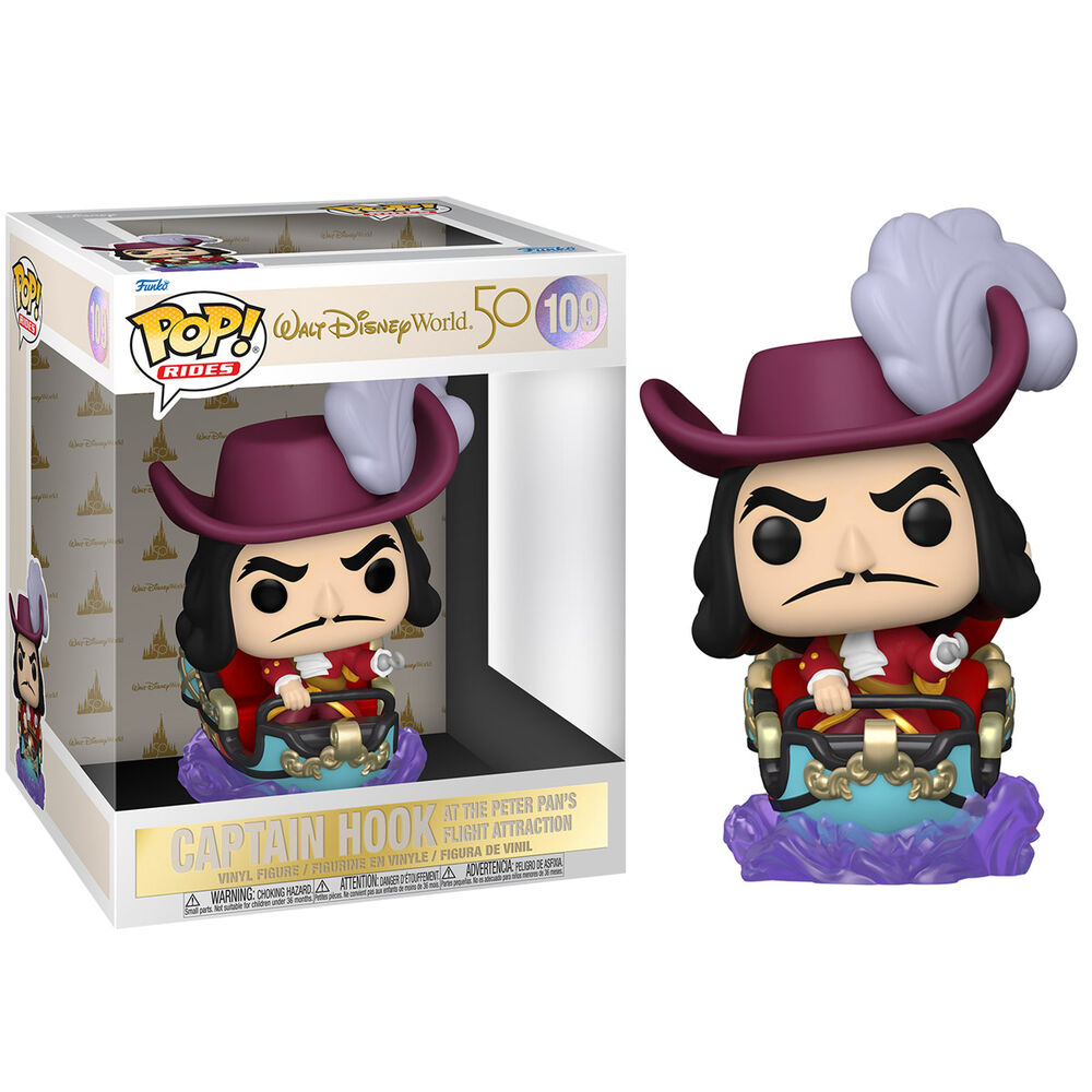 Figura POP Disney World 50th Anniversary Capitan Garfio FUNKO