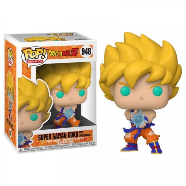 Figura POP Dragon Ball Z Super Saiyan Goku Kamehameha Wave FUNKO