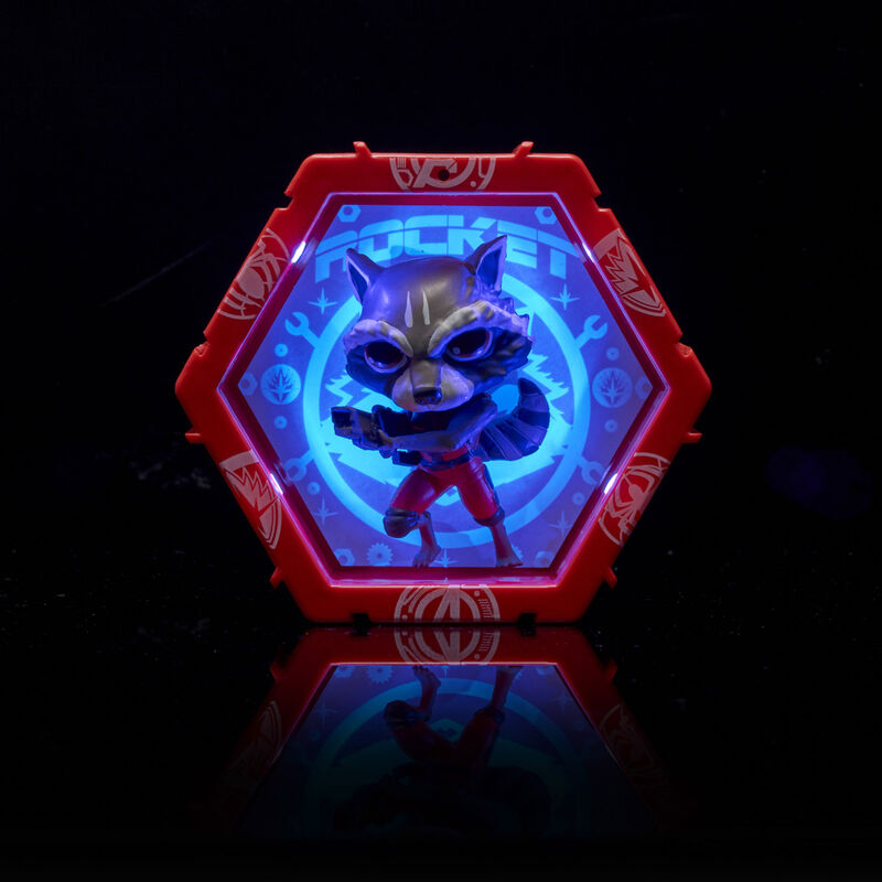 Figura led WOW! POD Rocket Raccoon Marvel WOW STUFF - WOW PODS