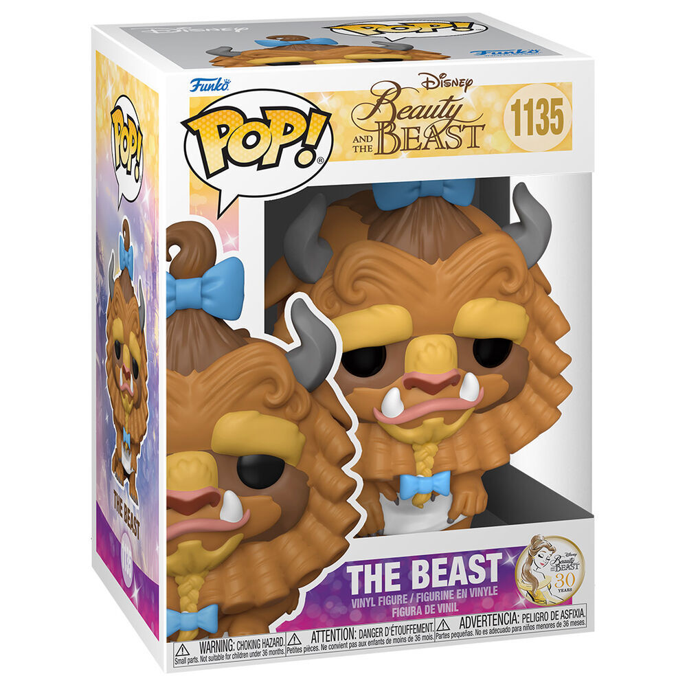 Figura POP Disney La Bella y la Bestia Beast with Curls FUNKO
