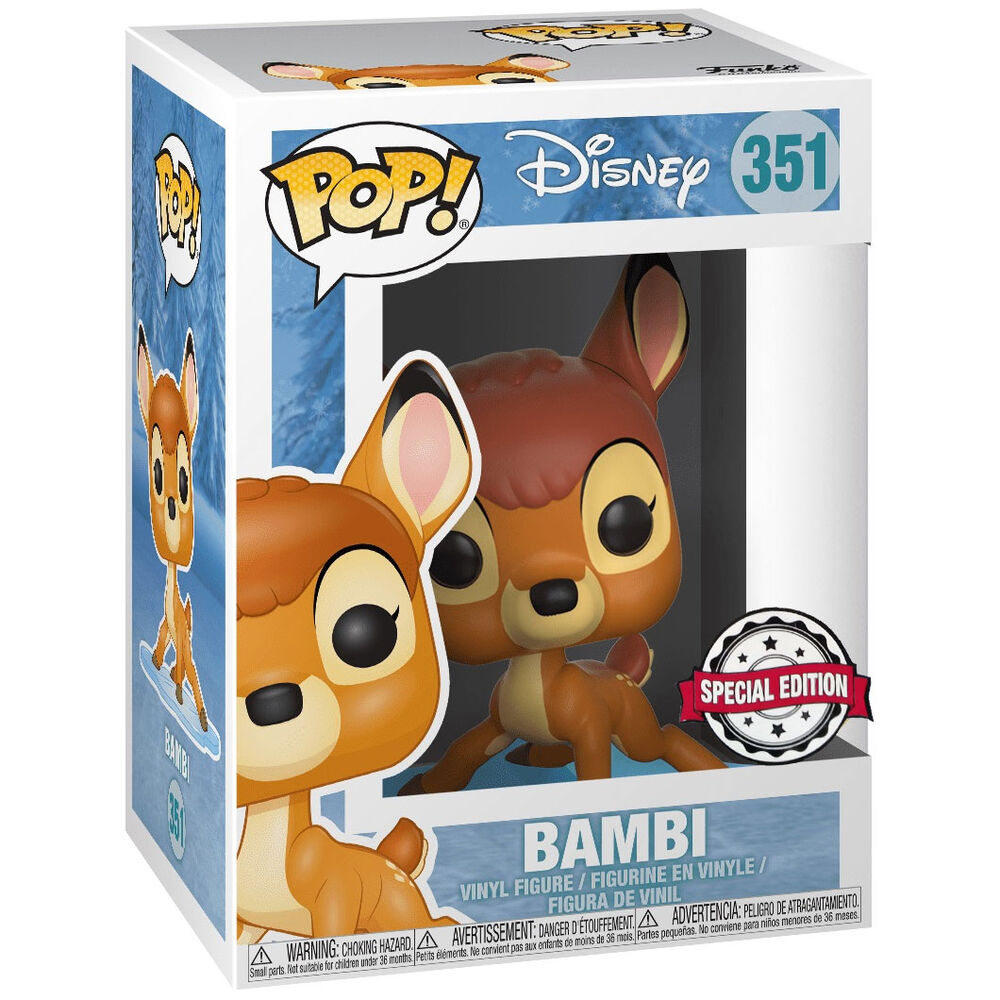 Figura POP Disney Bambi Snowflake Mountain Exclusive FUNKO