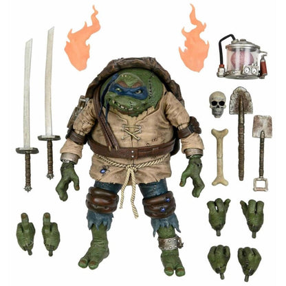 Figura Ultimate Leonardo As Hunchback Tortugas Ninja 18cm NECA