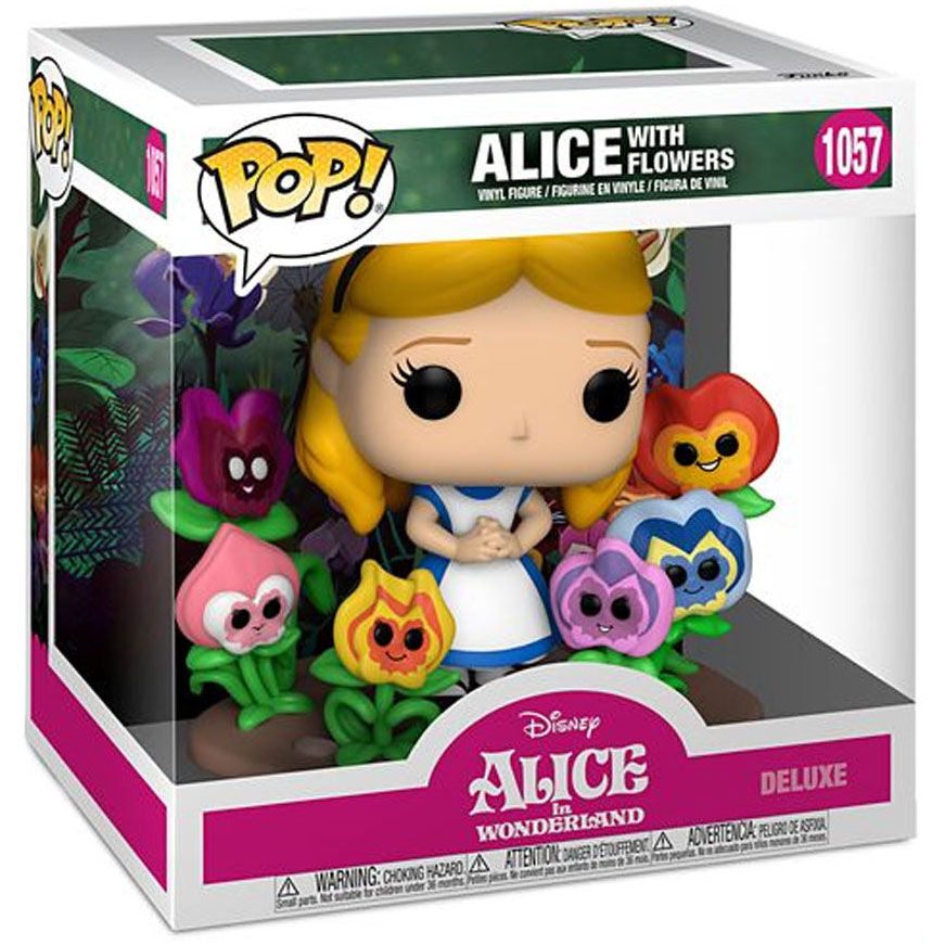 Figura POP Disney Alicia en el Pais de las Maravillas 70th Alice with Flowers FUNKO
