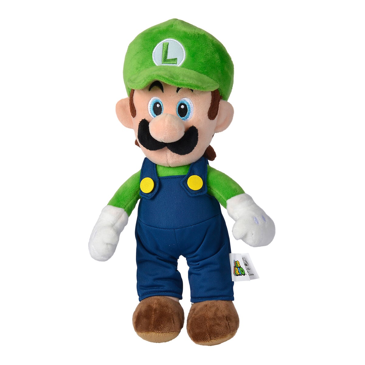 Peluche Luigi Super Mario Bros 30cm NINTENDO