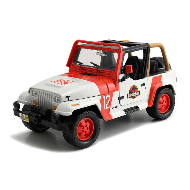 Coche Jeep Wrangler Jurassic Park 1/24 JADA TOYS