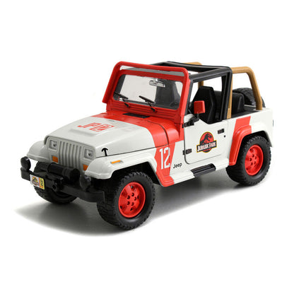 Coche Jeep Wrangler Jurassic Park 1/24 JADA TOYS
