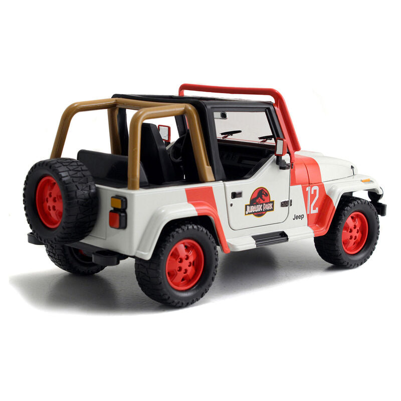 Coche Jeep Wrangler Jurassic Park 1/24 JADA TOYS