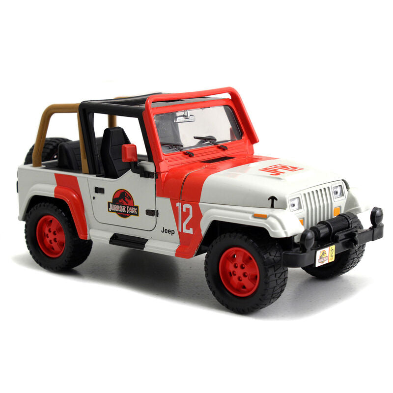 Coche Jeep Wrangler Jurassic Park 1/24 JADA TOYS