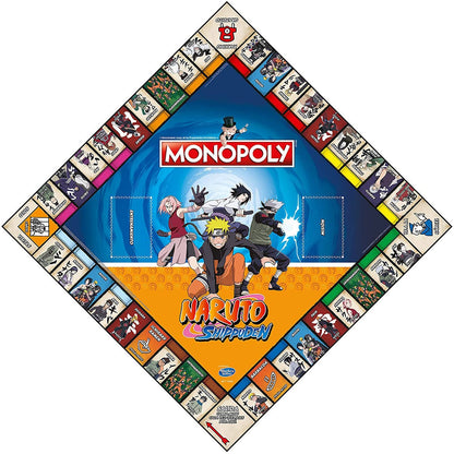 Juego monopoly Naruto Shippuden ELEVEN FORCE