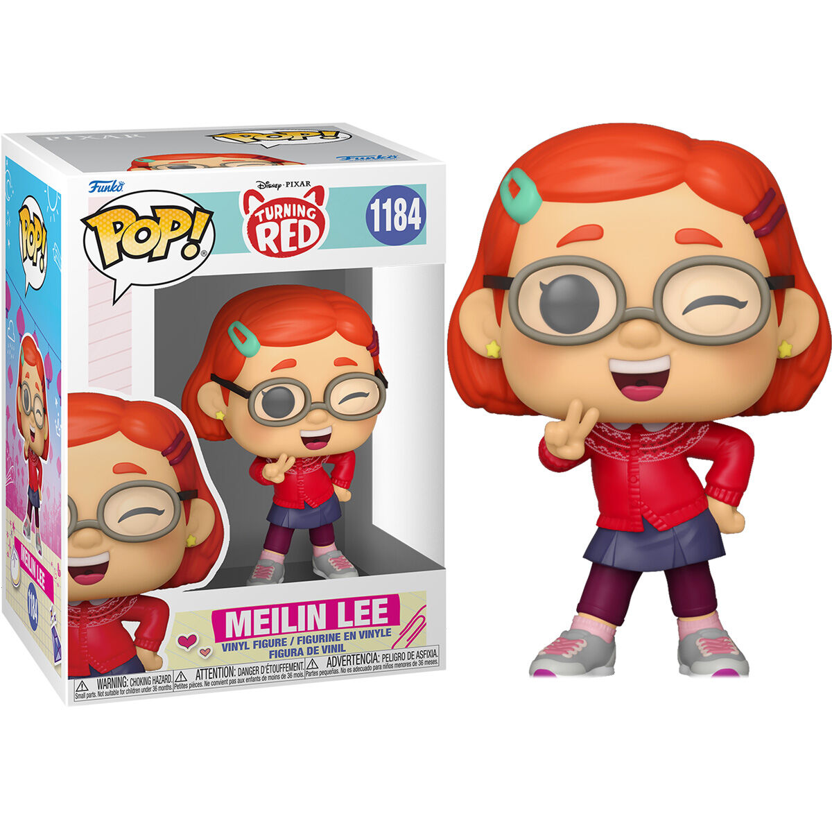 Figura POP Disney Pixar Turning Red Meilin Lee FUNKO
