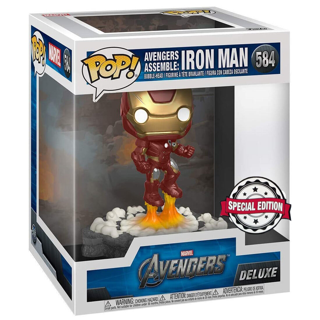 Figura POP Marvel Avengers Iron Man Assemble Exclusive FUNKO