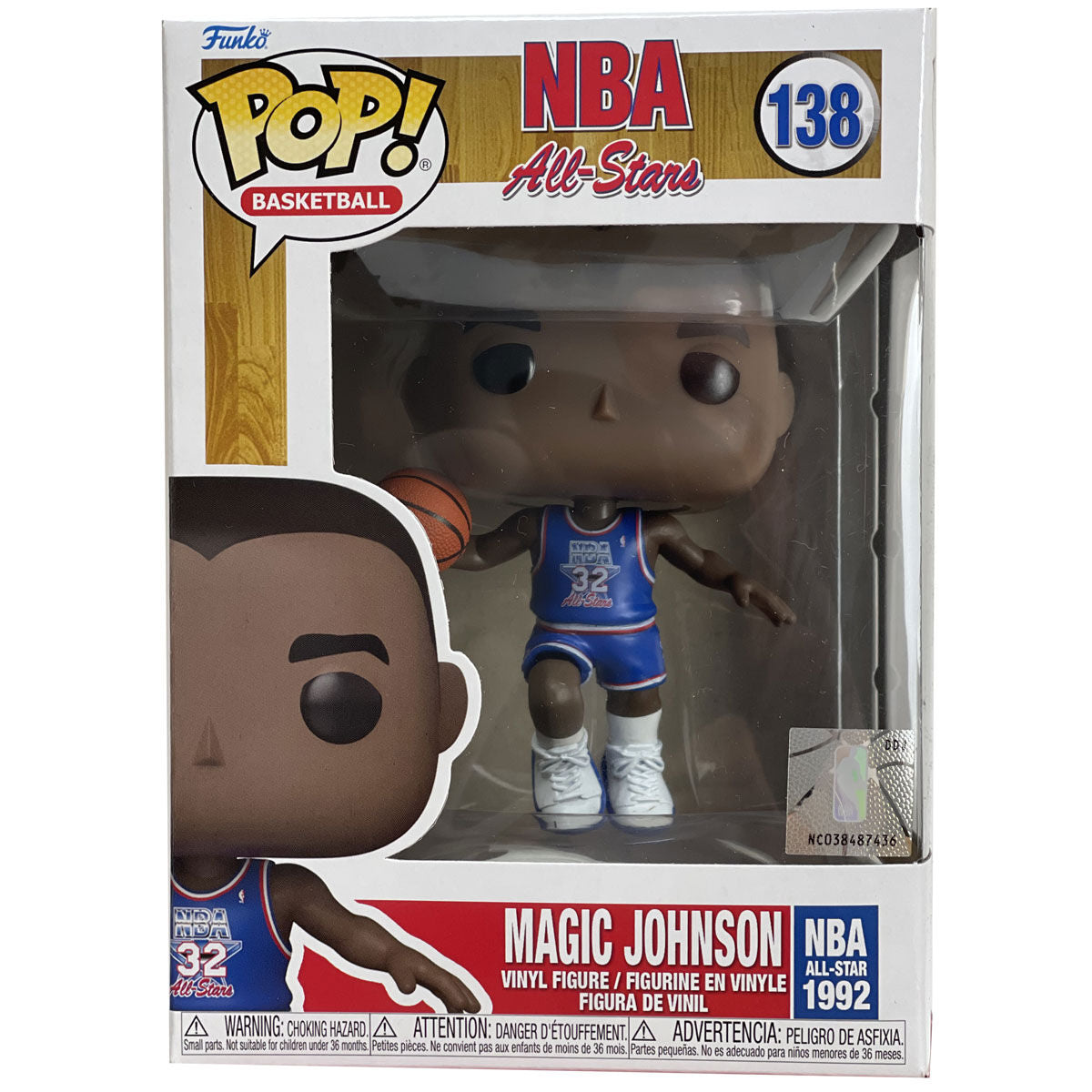 Figura POP NBA All Star Magic Johnson 1992 FUNKO