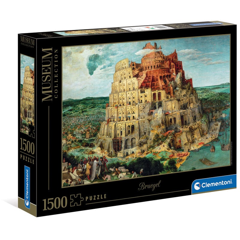 Puzzle La Torre de Babel Brueguel 1500pzs CLEMENTONI