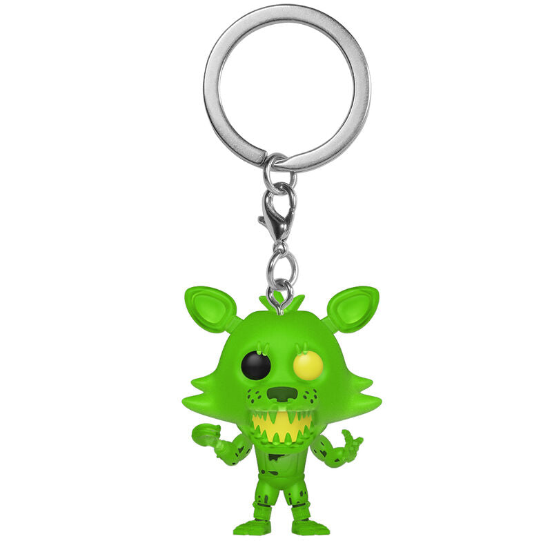 Llavero Pocket POP Five Nights at Freddys Radioactive Foxy FUNKO