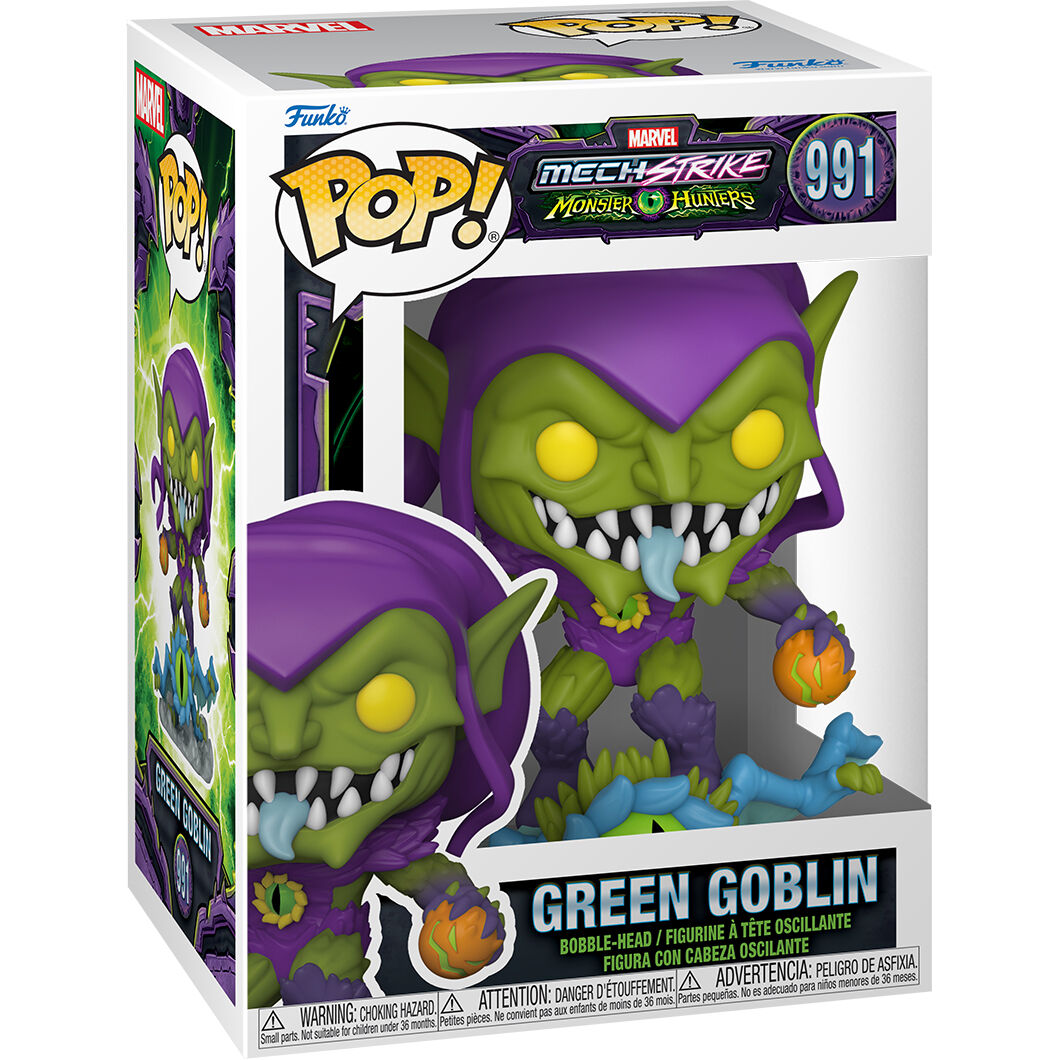 Figura POP Marvel Monster Hunters Green Goblin FUNKO