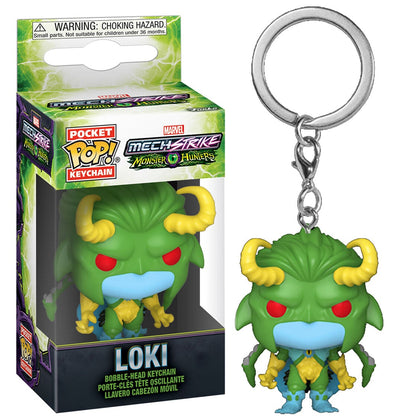 Llavero Pocket POP Marvel Monster Hunters Loki FUNKO