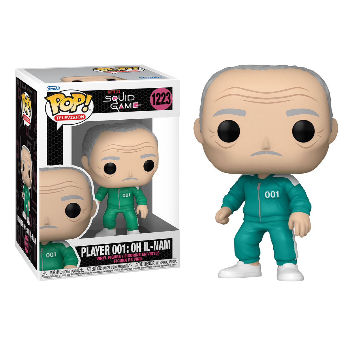 Figura POP El Juego del Calamar Il-nam 001 FUNKO