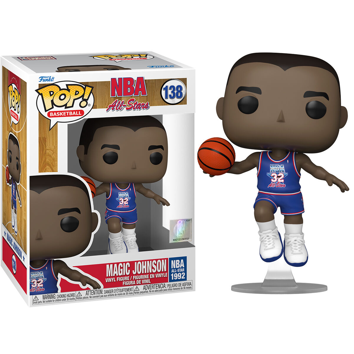 Figura POP NBA All Star Magic Johnson 1992 FUNKO