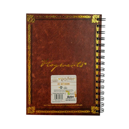 Cuaderno A5 Hogwarts Harry Potter BLUE SKY STUDIOS
