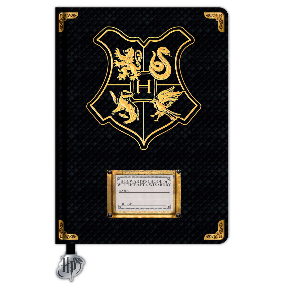 Cuaderno A5 Hogwarts Harry Potter BLUE SKY STUDIOS