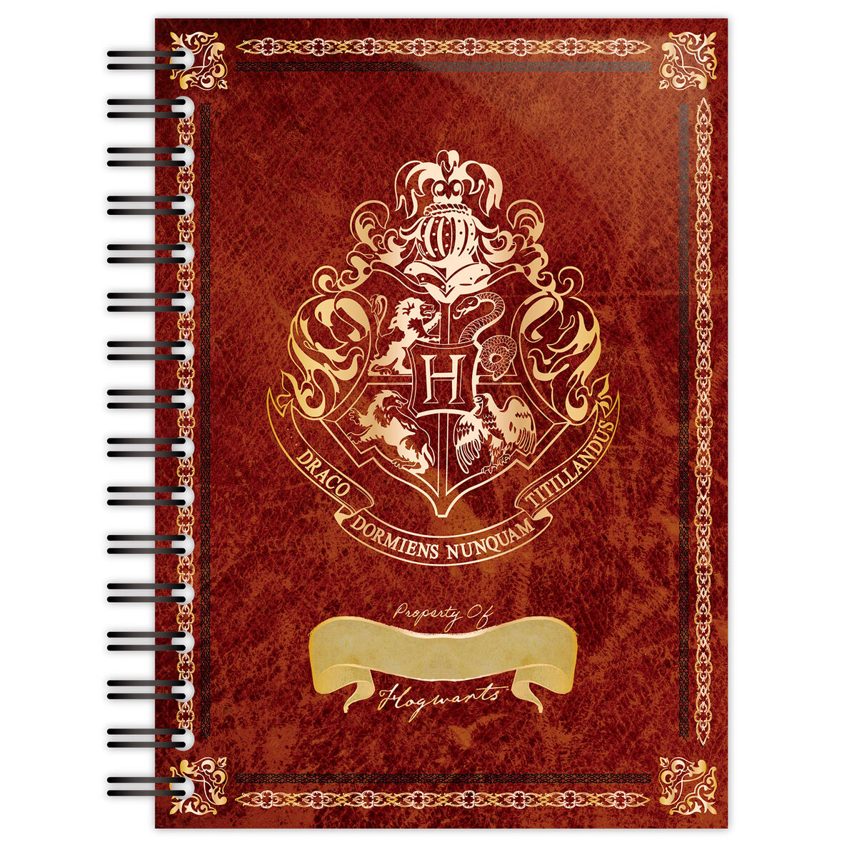 Cuaderno A5 Hogwarts Harry Potter BLUE SKY STUDIOS