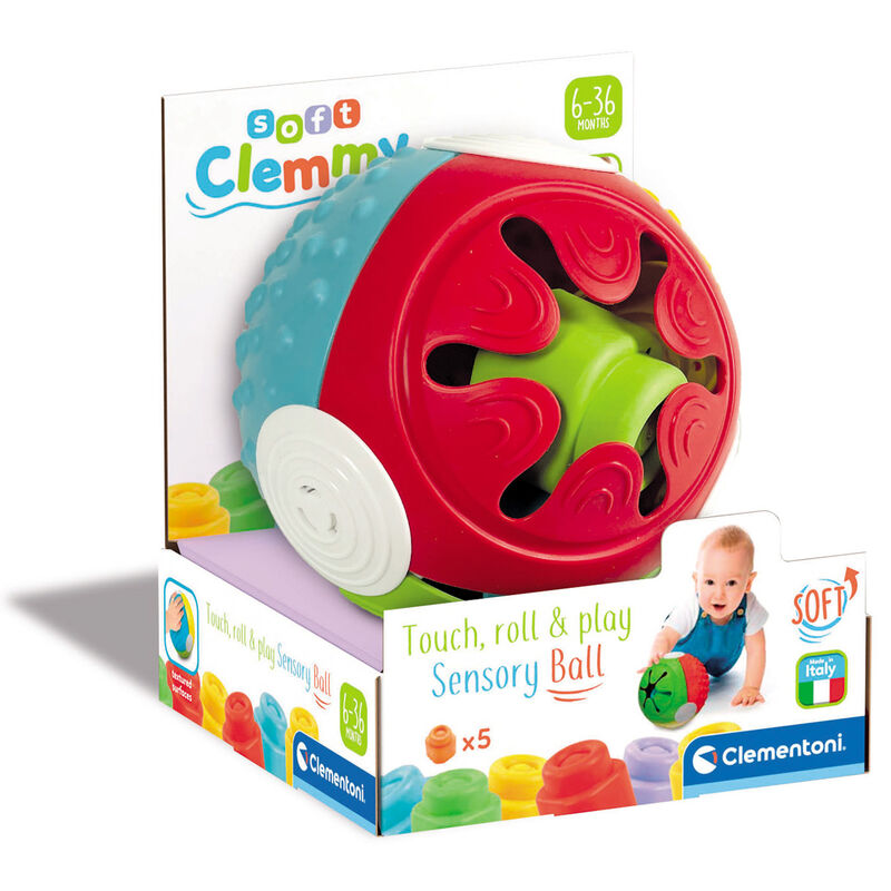 Pelota Sensorial Clemmy CLEMENTONI