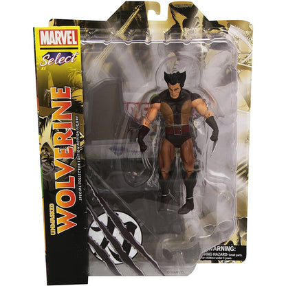 Figura Wolverine desenmascarado Marvel Select 18cm DIAMOND SELECT