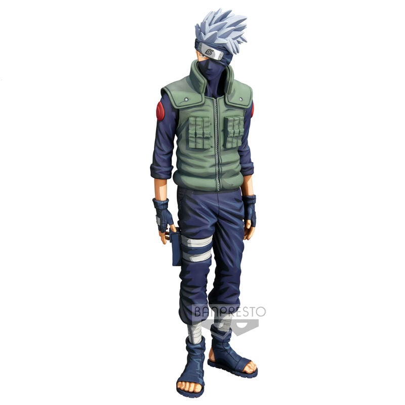 Figura Grandista Hatake Kakashi Naruto Shippuden 29cm BANPRESTO