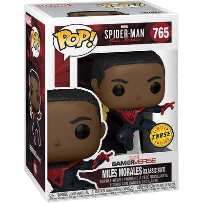 Figura POP Spiderman Miles Morales Classic Suit Chase FUNKO