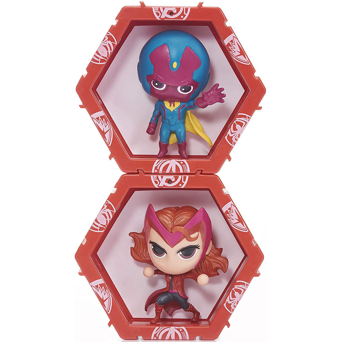 Set Figuras led WOW! POD Vision + Scarlet Marvel WOW STUFF - WOW PODS
