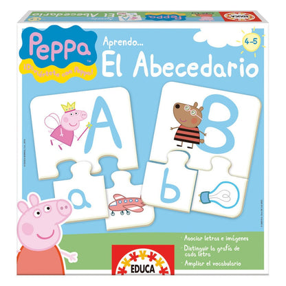 Juego Aprendo el Abecedario Peppa Pig EDUCA BORRAS