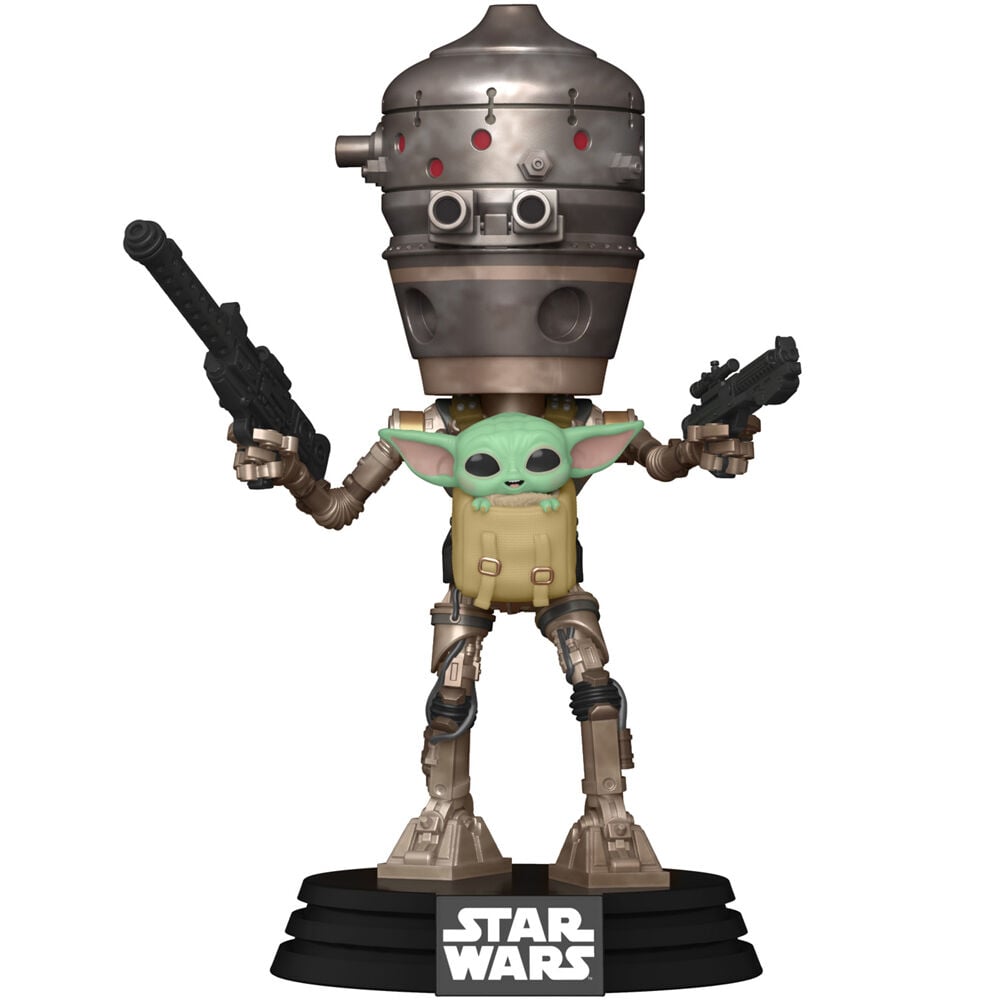 Set figura POP & Tee Star Wars IG-11 With the Child Exclusive M FUNKO