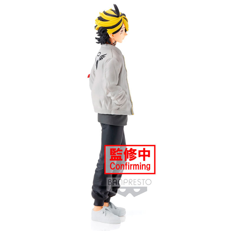 Figura Kazutora Hanemiya Tokyo Revengers 17cm BANPRESTO