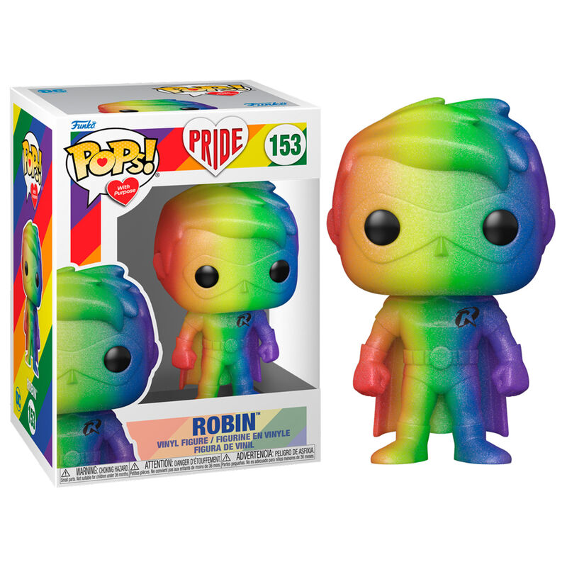 Figura POP DC Comics Robin Pride FUNKO