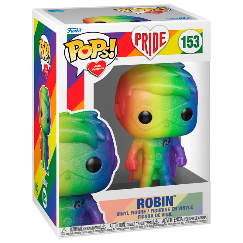 Figura POP DC Comics Robin Pride FUNKO