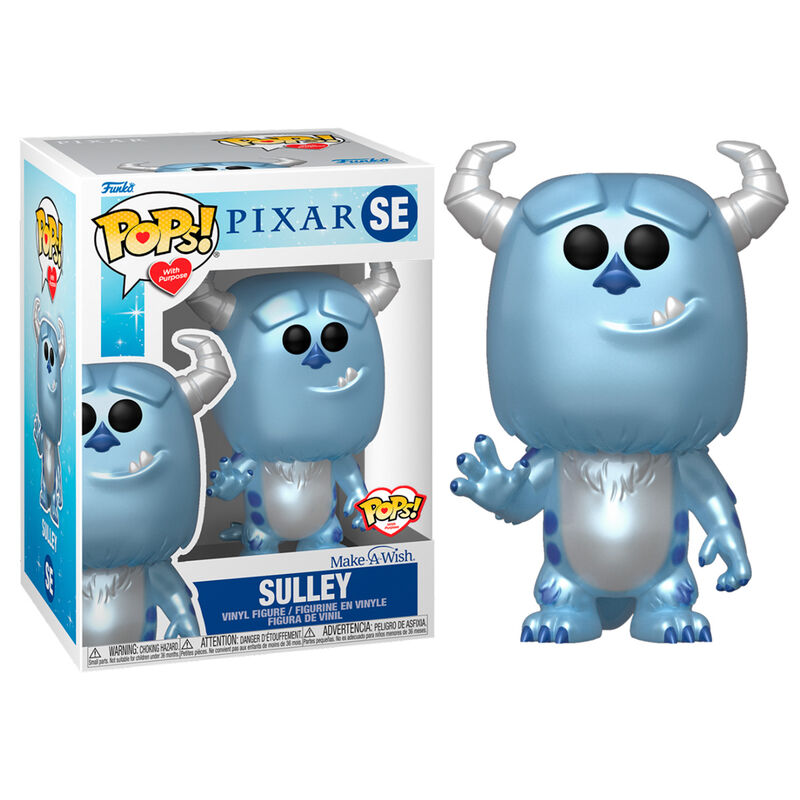 Figura POP Disney Make a Wish Sulley Metallic FUNKO