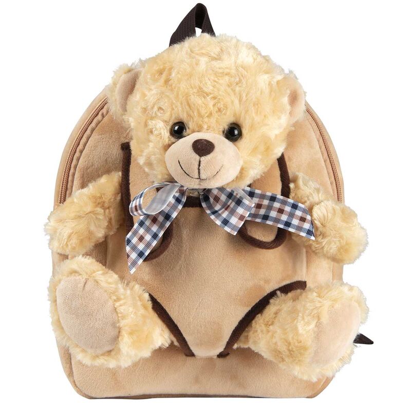 Mochila + peluche Oso Belly 26cm PERLETTI