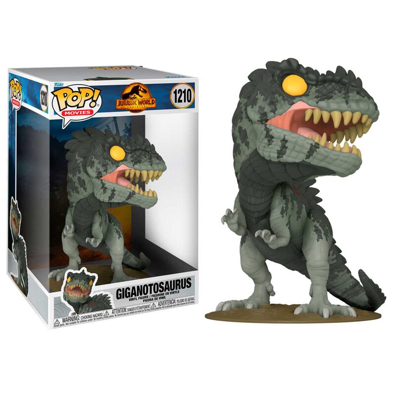 Figura POP Jurassic World 3 Giganotosaurus 25cm FUNKO