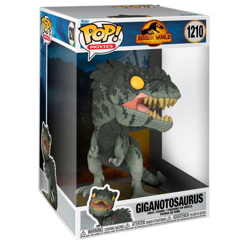 Figura POP Jurassic World 3 Giganotosaurus 25cm FUNKO