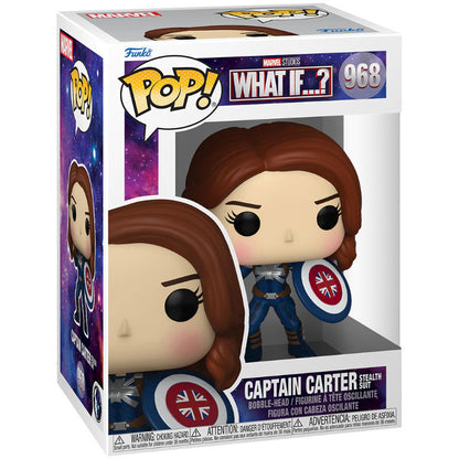 Figura POP Marvel What If Captain Carter Stealth FUNKO