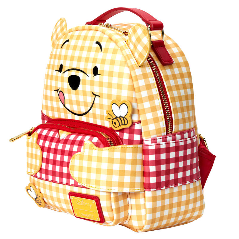Mochila Gingham Winnie the Pooh Disney Loungefly 25cm LOUNGEFLY