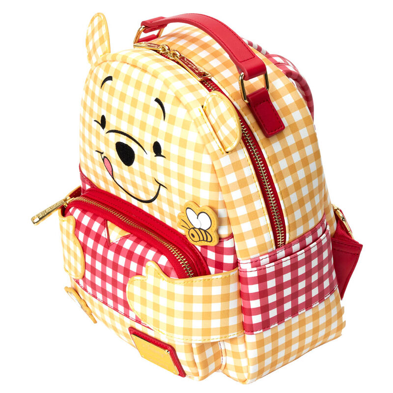 Mochila Gingham Winnie the Pooh Disney Loungefly 25cm LOUNGEFLY