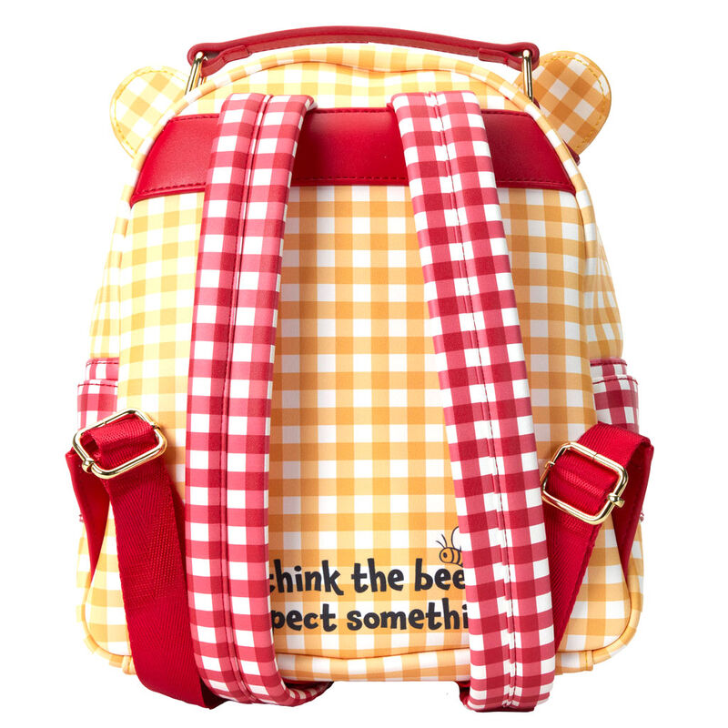 Mochila Gingham Winnie the Pooh Disney Loungefly 25cm LOUNGEFLY