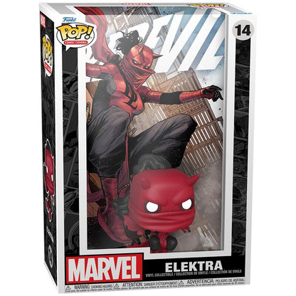 Figura POP Comic Cover Marvel Daredevil Elektra FUNKO