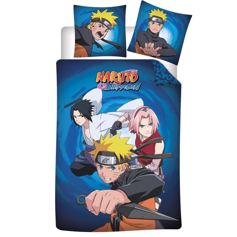 Funda nordica Naruto Shippuden cama 90 algodon PIERROT