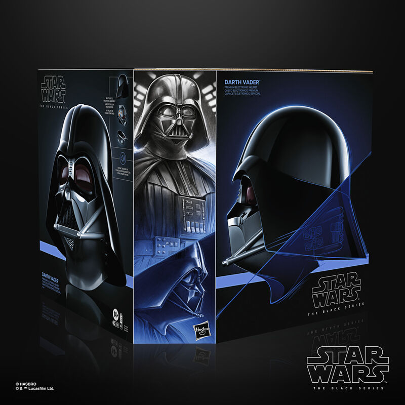 Replica Casco Electronico Darth Vader Obi Wan Kenobi Star Wars HASBRO