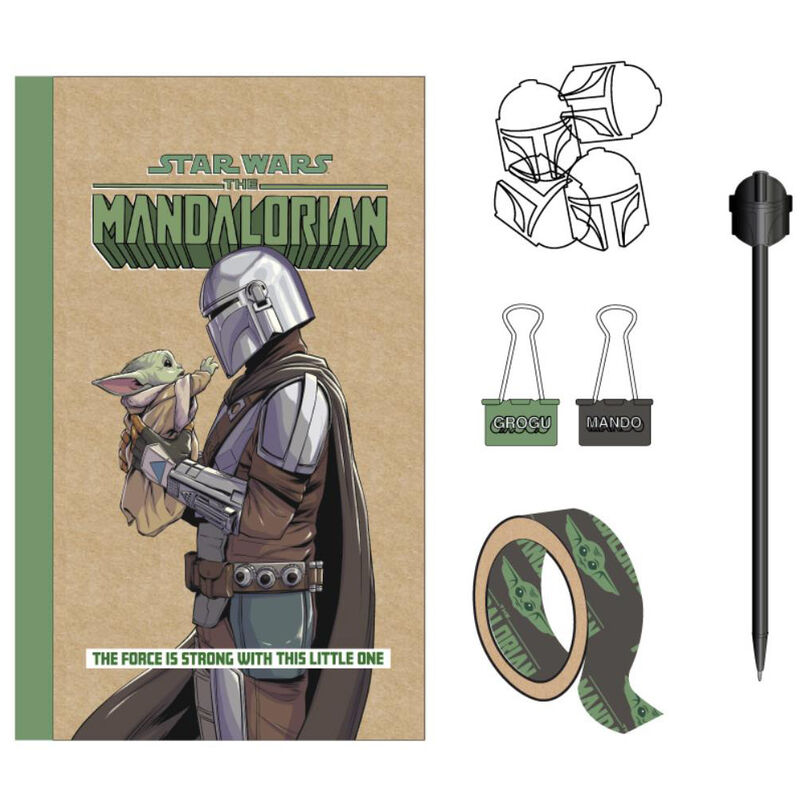 Set papeleria The Mandalorian Star Wars CERDÁ