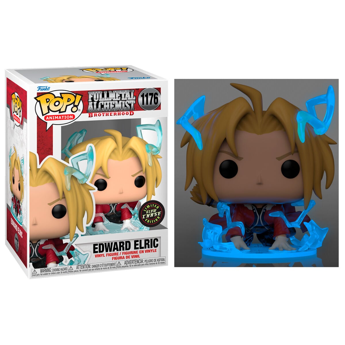 Figura POP Full Metal Alchemist Glow in the Dark Chase FUNKO